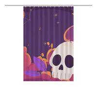 BEKGZYXWM God's Eyes, Skull, Teeth, TerrorMold-Resistant Quick-Dry Curtain - Anti Mould Shower Curtain, Shower Curtain Anti Mould, Shower Curtains Mould Proof Resistant 46.85x70.87Inch（119x180cm）