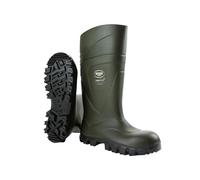 Bekina Men's StepliteX Solidgrip S5 Wellington Boots in Green | Size: 9 Bekina Green 9