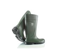 Bekina Steplite Easy Grip Steel Toecap Wellington Boots Green
