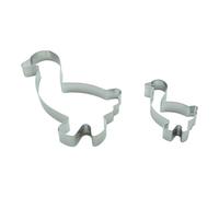 BekkiB - 881465 Set of 2 Cookie Cutters "Goose" - Large and Small Martin's Goose Approx. 18 cm and Approx. 9 cm Long - Dishwasher Safe Stainless Steel Cookie Cutters