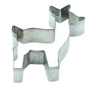 BekkiB - Deer Cookie Cutter - Approx. 7.4 cm, Stainless Steel Cookie Cutter, Dishwasher Safe - 88075