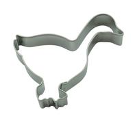 BekkiB - Small cookie cutter "goose" - runs small - approx. 6.5 cm and approx. 4.5 cm wide - dishwasher-safe cookie cutters made of stainless steel - for baking biscuits or cookies - 8419