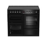 Beko KDVC100K 100cm Double Oven Range Cooker with 5 Zone Ceramic Hob