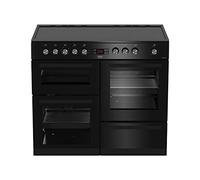 Beko KDVC100K 100cm Electric Range Cooker with Ceramic Hob - Black