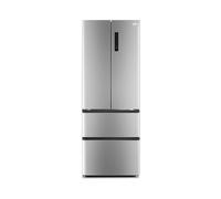 Beko 442 Litre French Style American Fridge Freezer - Brushed Steel