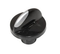 Beko 450920152 Oven and Stove Accessories/Buttons and//Original Replacement Black and Silver Hob Control Knob Switch For Your Oven/This Part/Accessory Suitable for different Brand