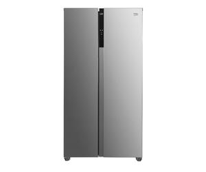 Beko 532 Litre Side by Side American Fridge Freezer - Brushed Steel ASL1532PX