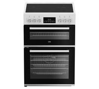 Beko 60cm Freestanding Ceramic Cooker EDC6731W White