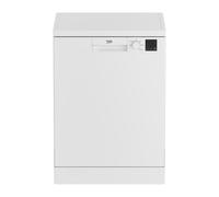 Beko DVN05C20W Freestanding Full Size Dishwasher with Quick Programmes