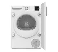 BEKO Pro NTIKP71121WN Integrated 7 kg Heat Pump Tumble Dryer - White, White
