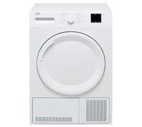Beko 8kg Condenser Tumble Dryer, White 15 Programmes, Sensor Drying