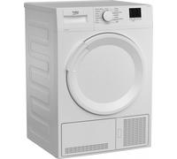 Beko 8kg Condenser Tumble Dryer - White - B Energy Rated DTLCE80041W [EEK: B]