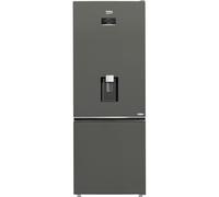 Beko AeroFlow™ HarvestFresh™ CNG4793DVG 192cm High 70/30 Frost Free Fridge Freezer - Graphite - E Rated, Silver