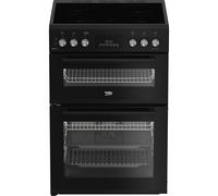 Beko AeroPerfect FDCA6732CK 60cm Single Oven Electric Cooker - Black - A/A Rated