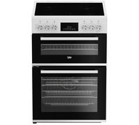 Beko AeroPerfect™ FTC6731W 60cm Single Oven Electric Cooker with Ceramic Hob - White - A Rated, White