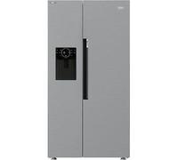 Beko American Style Fridge Freezer 50/50 NeoFrost - Brushed Steel - ASP352VPX