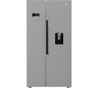 Beko ASD2442VPS Freestanding American Style Fridge Freezer with HarvestFresh™