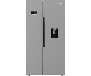 Beko ASD2442VPS American Style 576l NeoFrost Fridge Freezer - Stainless Steel