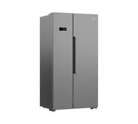 Beko HarvestFresh™ ASL1442VPS Frost Free American Fridge Freezer - Stainless Steel Effect - E Rated