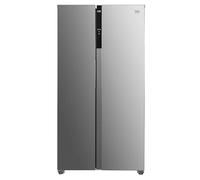 Beko ASL1532PX Freestanding Frost Free American Style Fridge Freezer with Fast Freeze