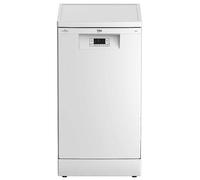 Beko BDFS16020W Slimline Dishwasher - White White
