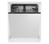 Beko BDIN25431 60cm Fully Integrated Dishwasher 14 Place Setting D Rat