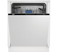 Beko BDIN25440 Integrated Full Size Dishwasher - Black Control Panel - C Rated