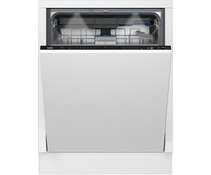 Beko BDIN38560PF Integrated Full Size Dishwasher - Black Control Panel Black