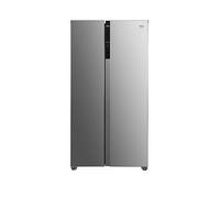 Beko ASL1532PX Frost Free American Fridge Freezer - Brushed Steel - D Rated