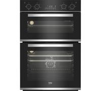 Beko bPRO 500 BBXDF25300X Built In Electric Double Oven - Black - A