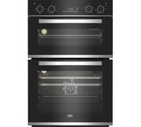Beko bPRO 500 BBXDF25300X Built In Electric Double Oven - Black - A/A Rated, Black