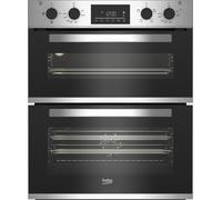 Beko Built-Under Electric Double Oven, Stainless Steel CTFY22309X A