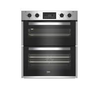 Beko Built Under Electric Double Oven - Stainless Steel BBTF26300X