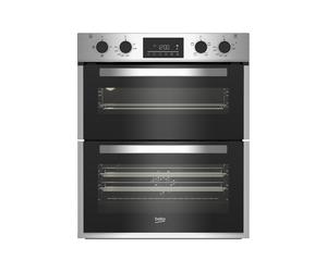 Beko Built Under Electric Double Oven - Stainless Steel BBTF26300X