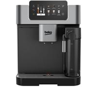 BEKO CaffeExperto CEG7348X Smart Bean to Cup Coffee Machine - Black & Silver, Black,Silver/Grey
