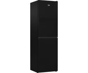 Beko CCFM4582B Frost Free Fridge Freezer, 50/50, Black Freestanding E