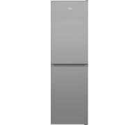 Beko CCFM4582S Frost Free Fridge Freezer, 50/50, Silver Freestanding E