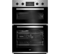 Beko CDFY22309X 90cm Built-In Double Fan Oven with SteamShine™ Cleaning