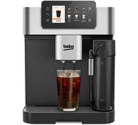 Beko Bean to Cup Coffee Espresso Machine CaffeExperto CEG7348X | WiFi Connected | Milk Jug | TFT Colour Touch Screen Panel | 18 Coffee Options | Cold Brew | Fully Automatic, Silver