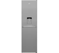 Beko CFG4582DS 182cm 50/50 Frost Free Fridge Freezer - Silver - E Rated, Silver