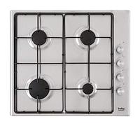 Beko CIHG21SX 60cm Gas Hob - Stainless Steel/Four Burners