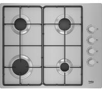 Beko CIHYG21SX 60cm 4 Burner Gas Hob in Stainless Steel
