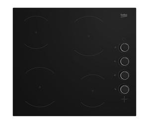 Beko CIHYV21B 58cm Ceramic Hob Black