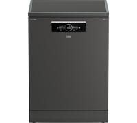 Beko CornerIntense™ BDFN36560WCFG Wifi Connected Standard Dishwasher - Graphite - A Rated