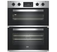 Beko CTFY22309X 59.4cm Built-Under Electric Double Oven - Stainless Steel