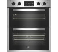 Beko CTFY22309X 60cm Built-Under Electric Double Oven - Stainless Steel