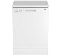 Beko Dfn05320W Freestanding Full Size Dishwasher - White