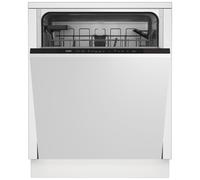 Beko DIN15C20 Integrated Full Size Dishwasher with Quick&Shine