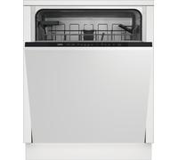 Beko DIN15C20 Integrated Full Size Dishwasher with Quick&Shine