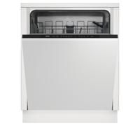 Beko DIN15X20 Full-size Integrated Dishwasher | Black Control Panel
